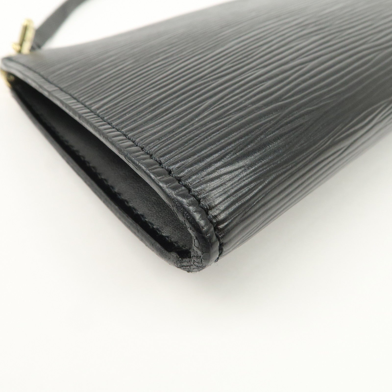 Louis Vuitton Epi Pochette Accessoires Pouch Noir Black M52952 Used