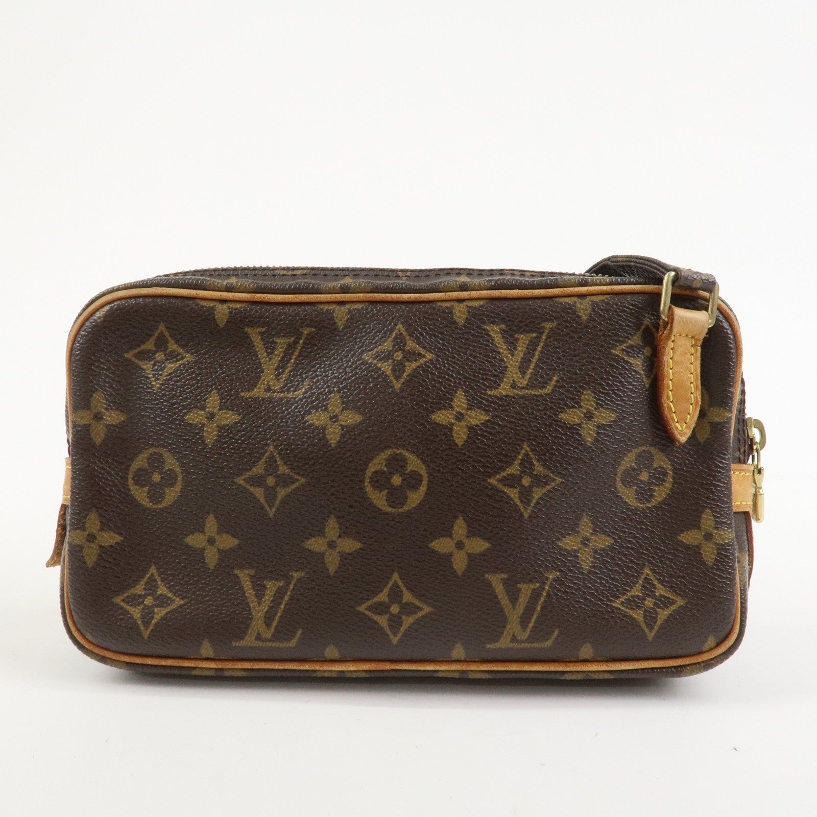 Louis Vuitton Monogram Pochette Marly Bandouliere Bag Brown M51828