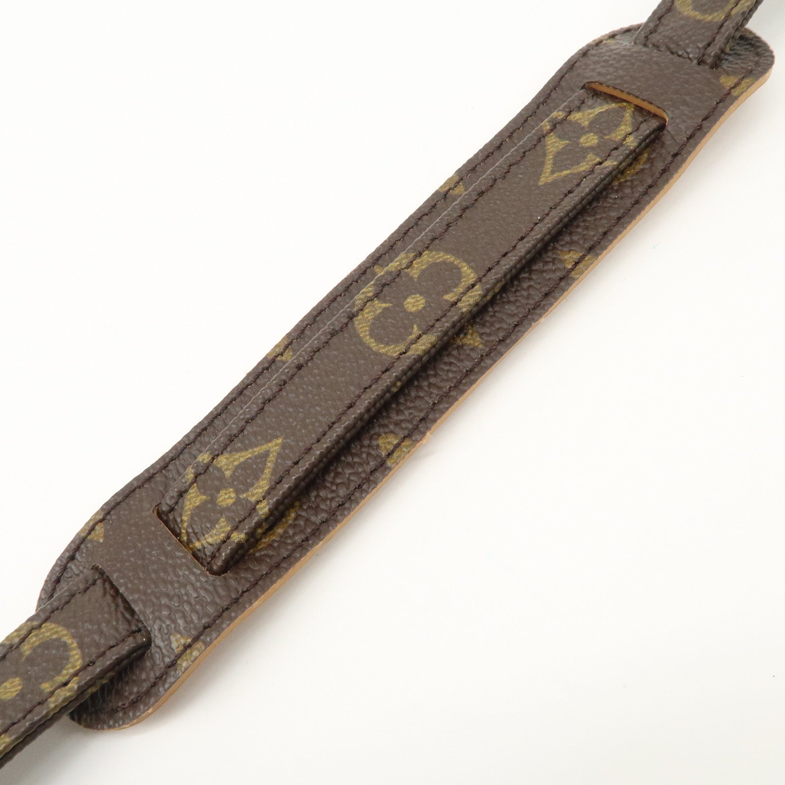 Louis Vuitton Monogram Leather Shoulder Strap 100cm J75011 Used