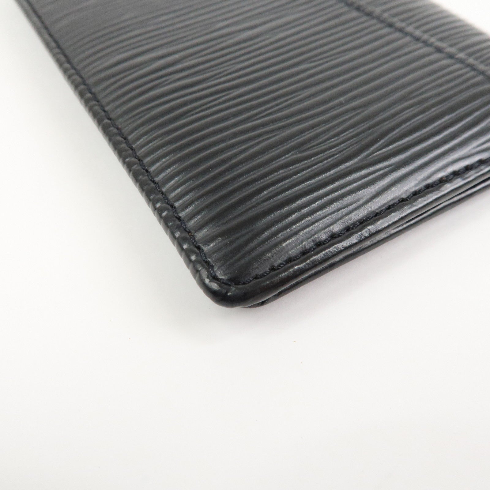 Louis Vuitton Epi Leather Organizer De Poche Card Case Noir N63582