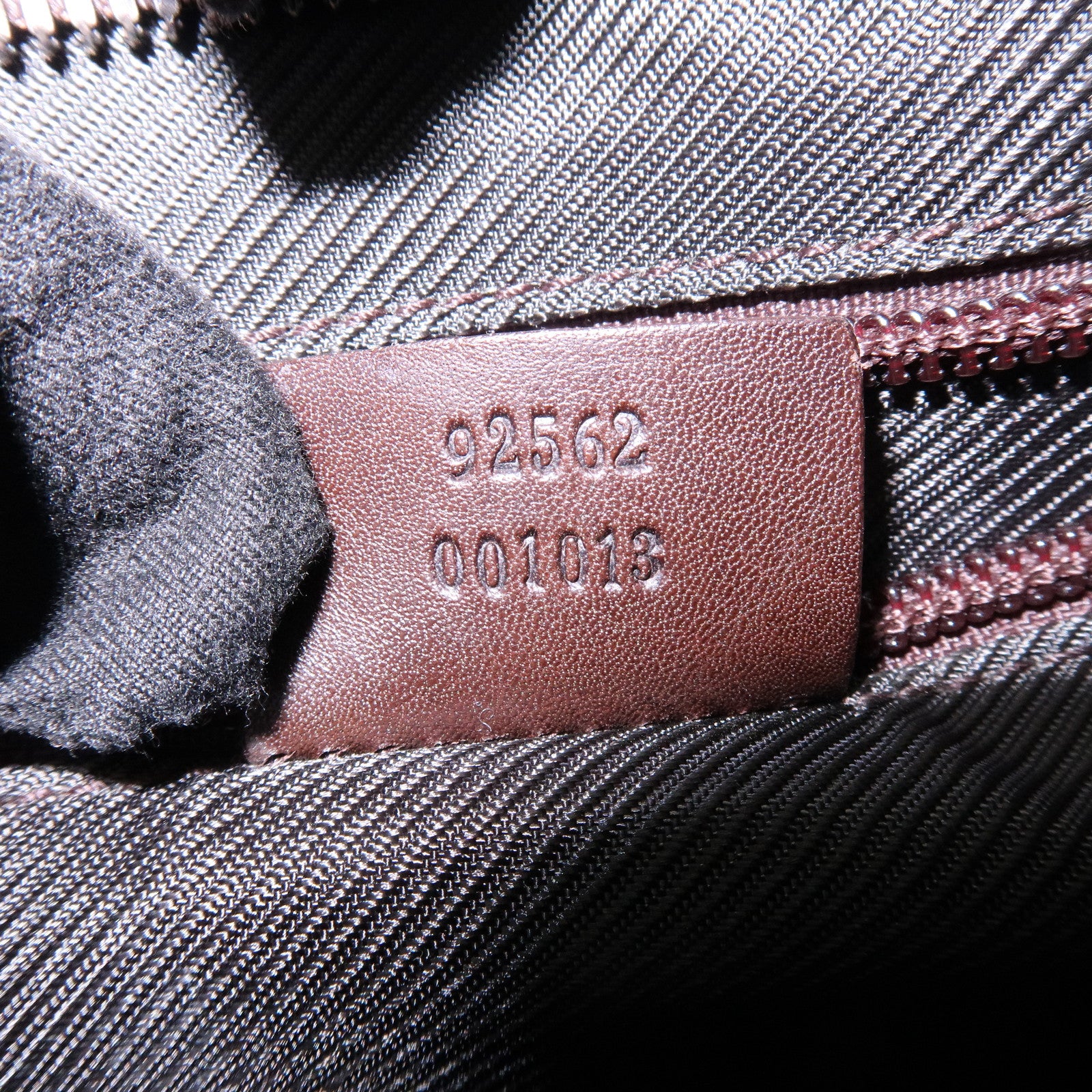 GUCCI GG Supreme PVC Leather Shoulder Crossbody Bag Brown 92562