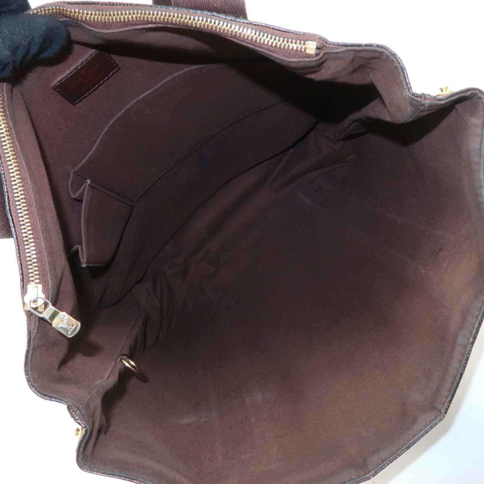 Louis Vuitton Damier Ebene Cabas Beaubourg Tote Bag N52006 Used