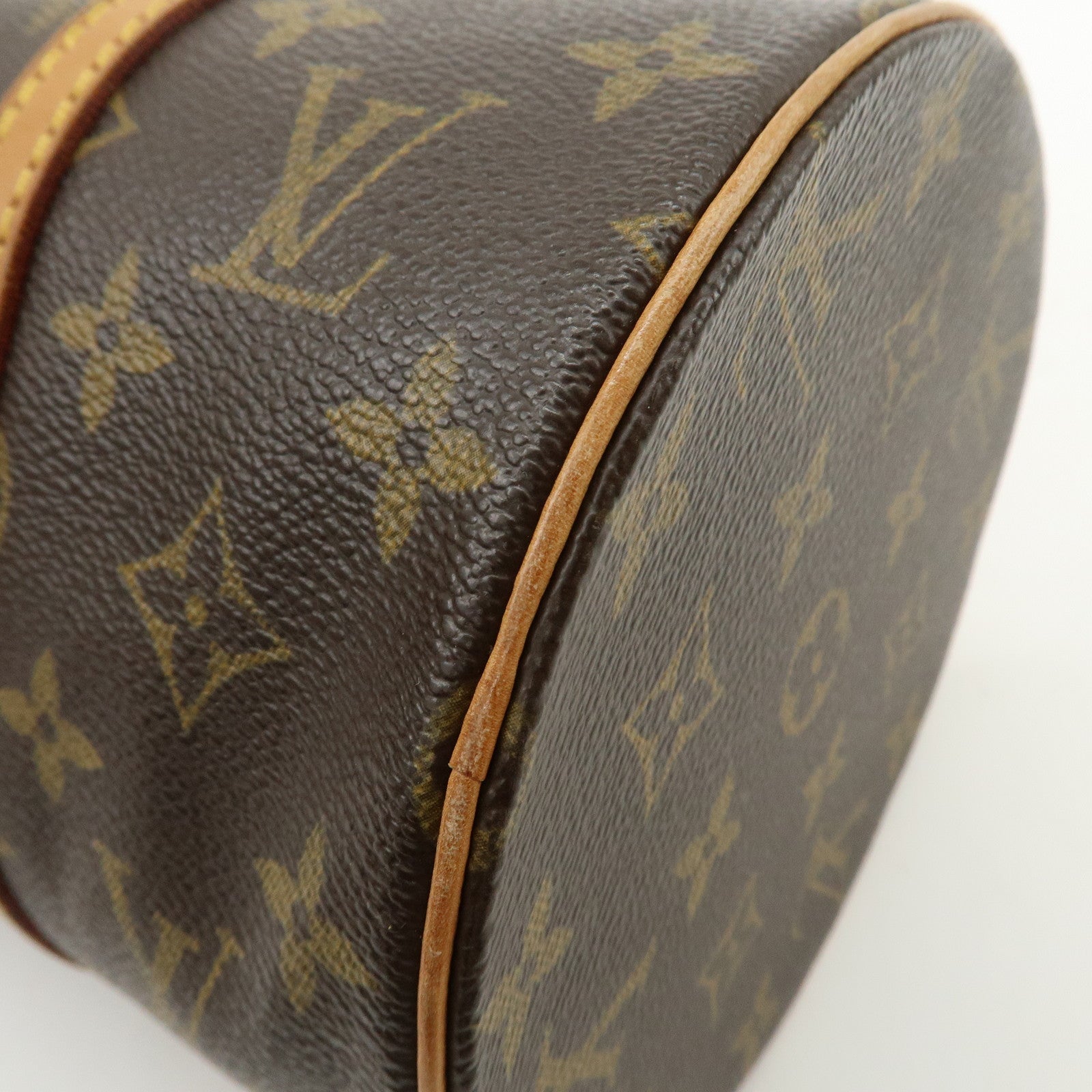 Louis Vuitton Monogram Papillon 30 Hand Bag New Style Brown M51385