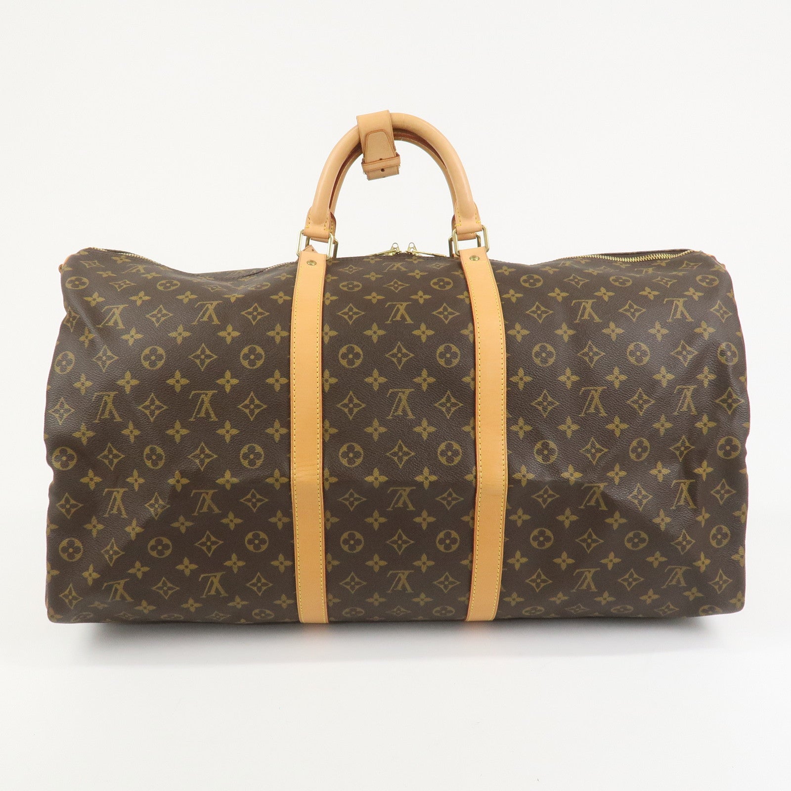 Louis Vuitton Monogram Keep All Bandouliere 60 Boston Bag M41412