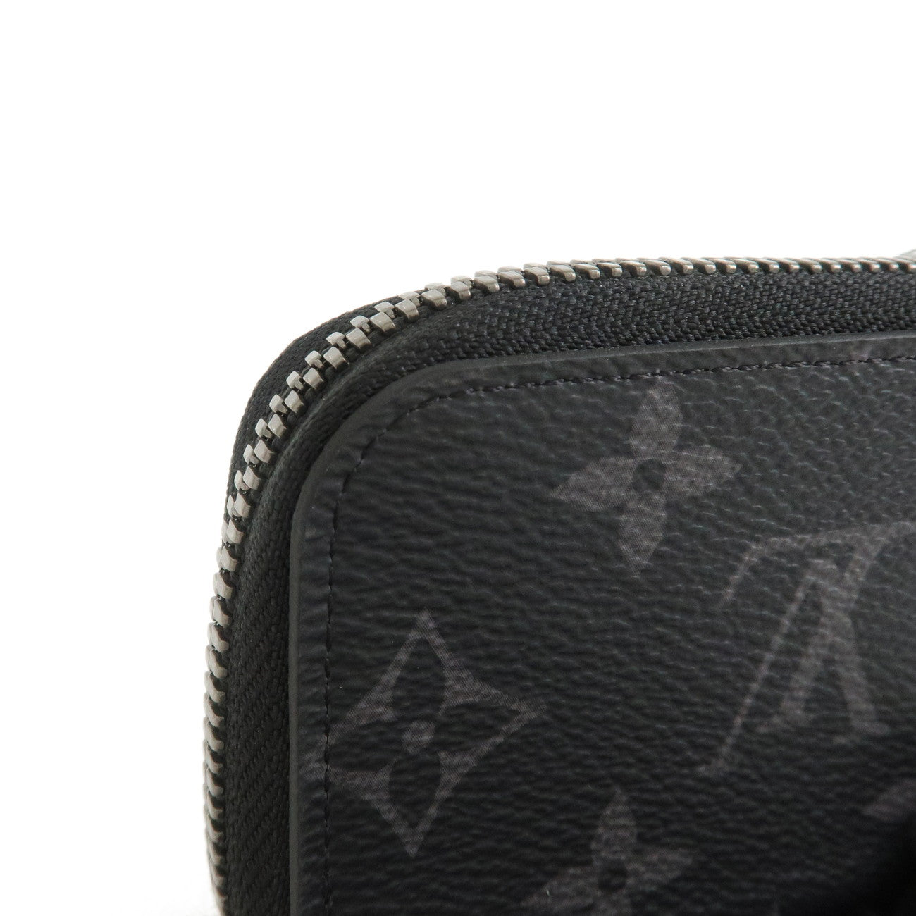 Louis Vuitton Monogram Eclipse Porto Monnaie Jour Gray M63536