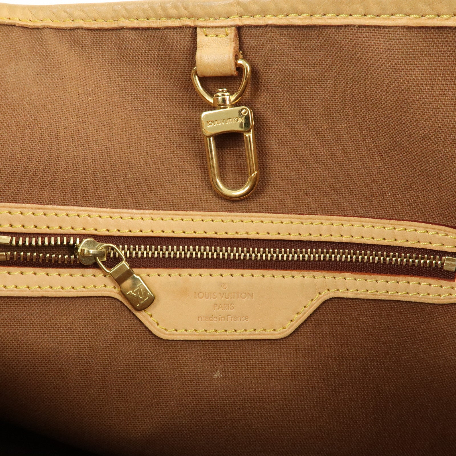 Louis Vuitton Monogram Canvas Batignolles Vertical Tote Bag M51153 Used