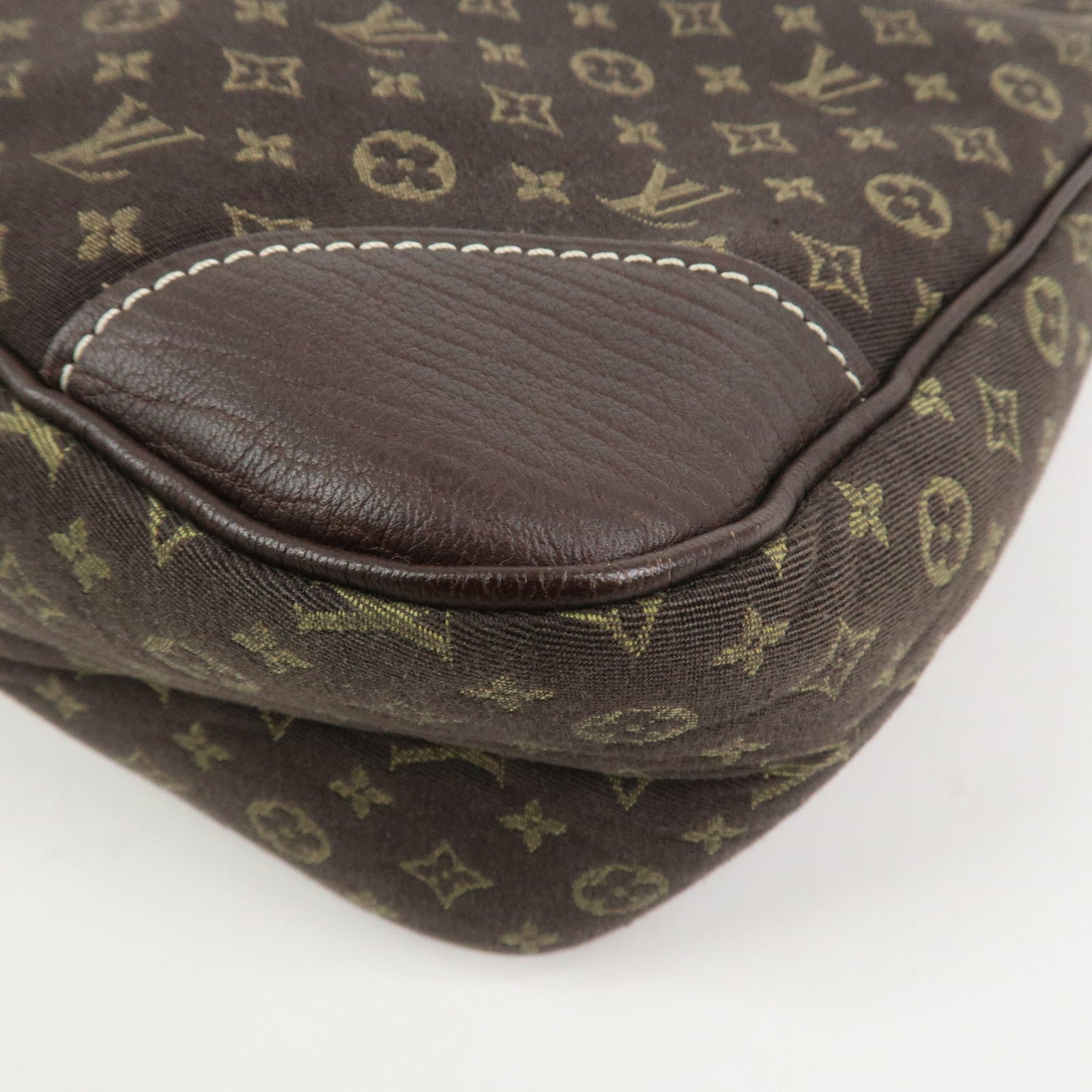 Louis Vuitton Monogram Mini Lin Boulogne Shoulder Bag Brown M95225