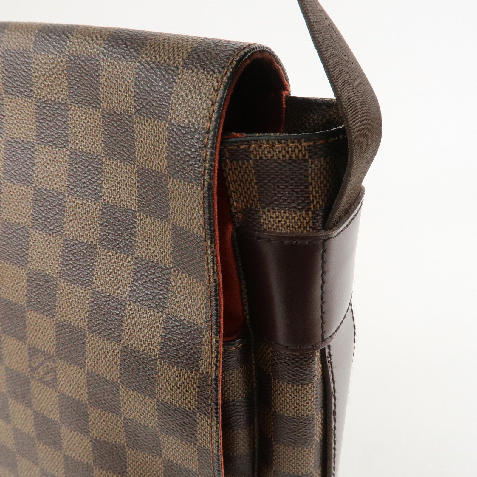 Louis Vuitton Damier Bastille Canvas Shoulder Bag Brown N45258