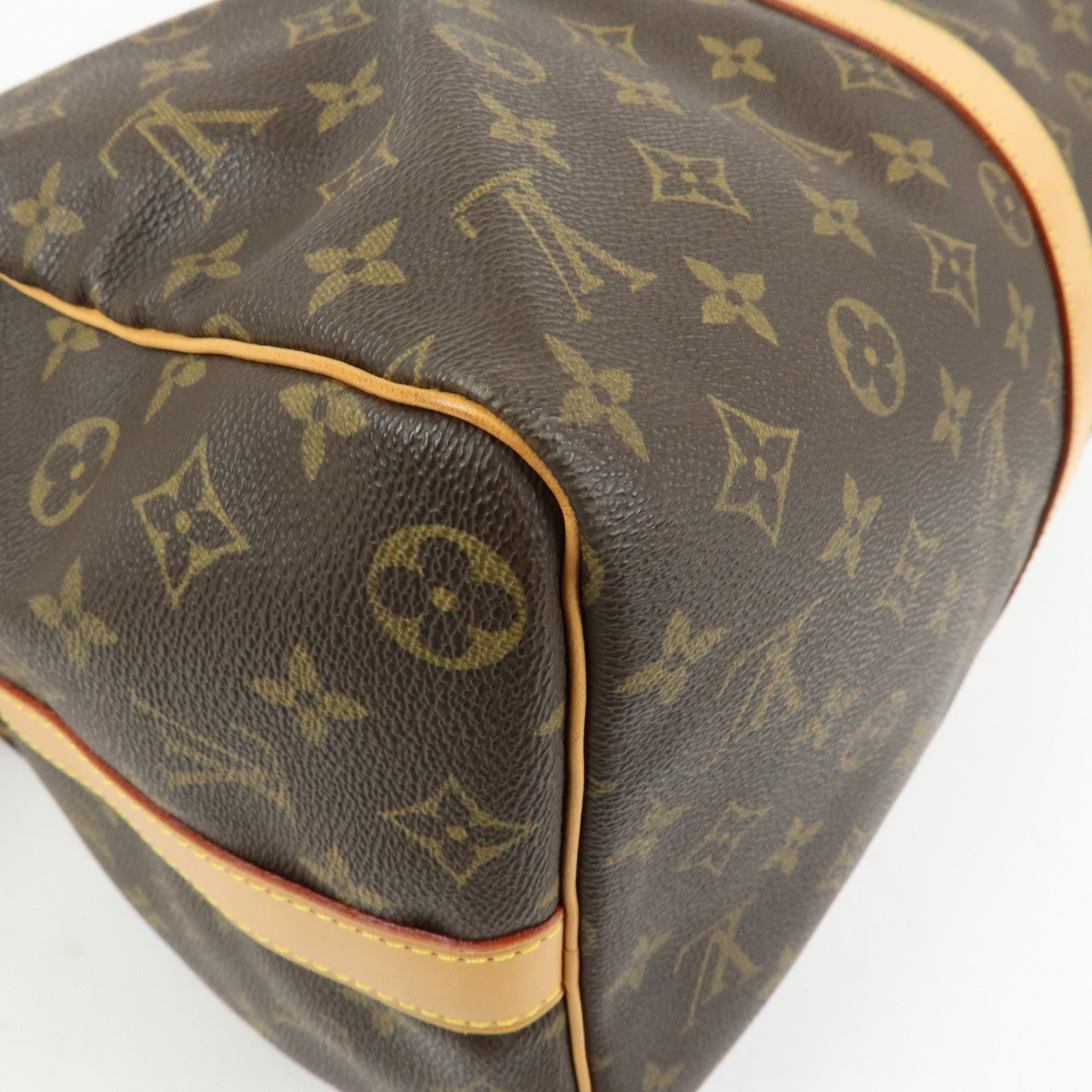 Louis Vuitton Monogram Keep All Bandouliere 45 Boston Bag M41418