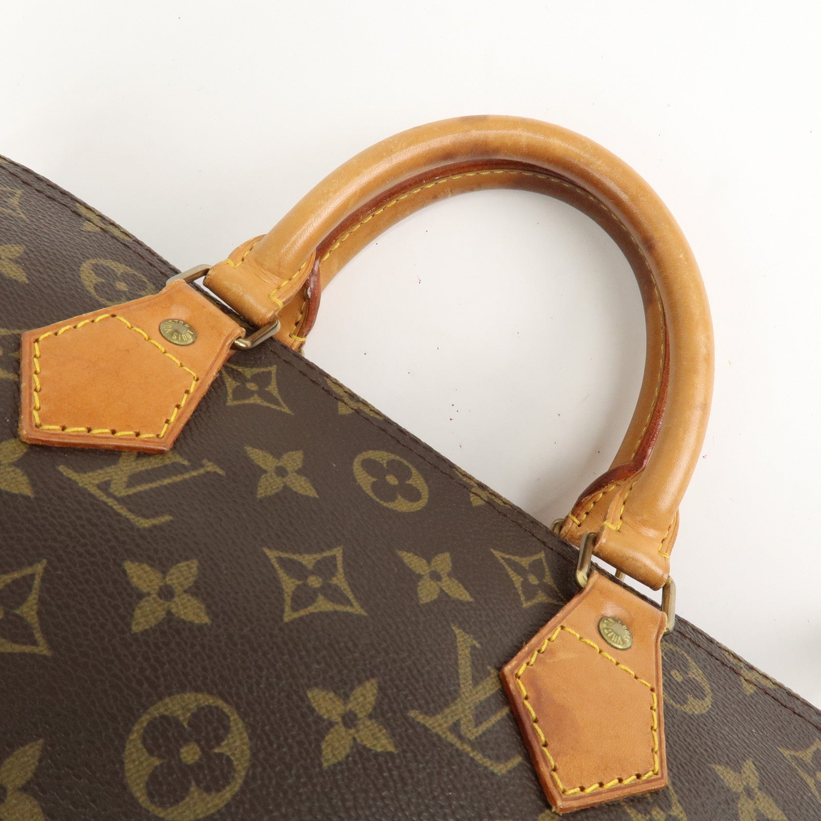 Louis Vuitton Monogram Speedy 30 Hand Bag Boston Bag M41526 Used