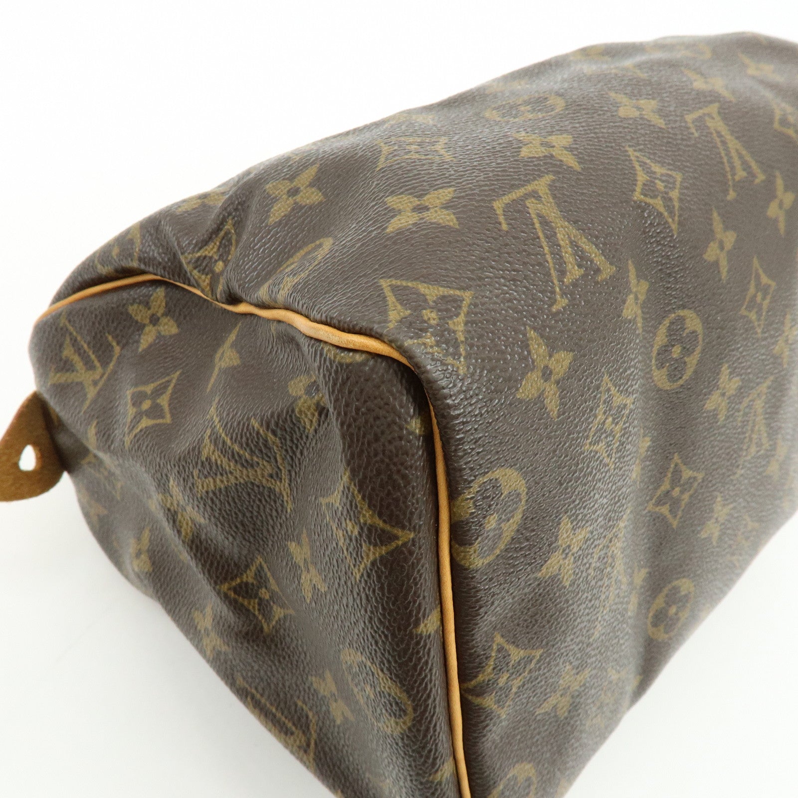 Louis Vuitton Monogram Speedy 25 Boston Bag Hand Bag Brown M41528