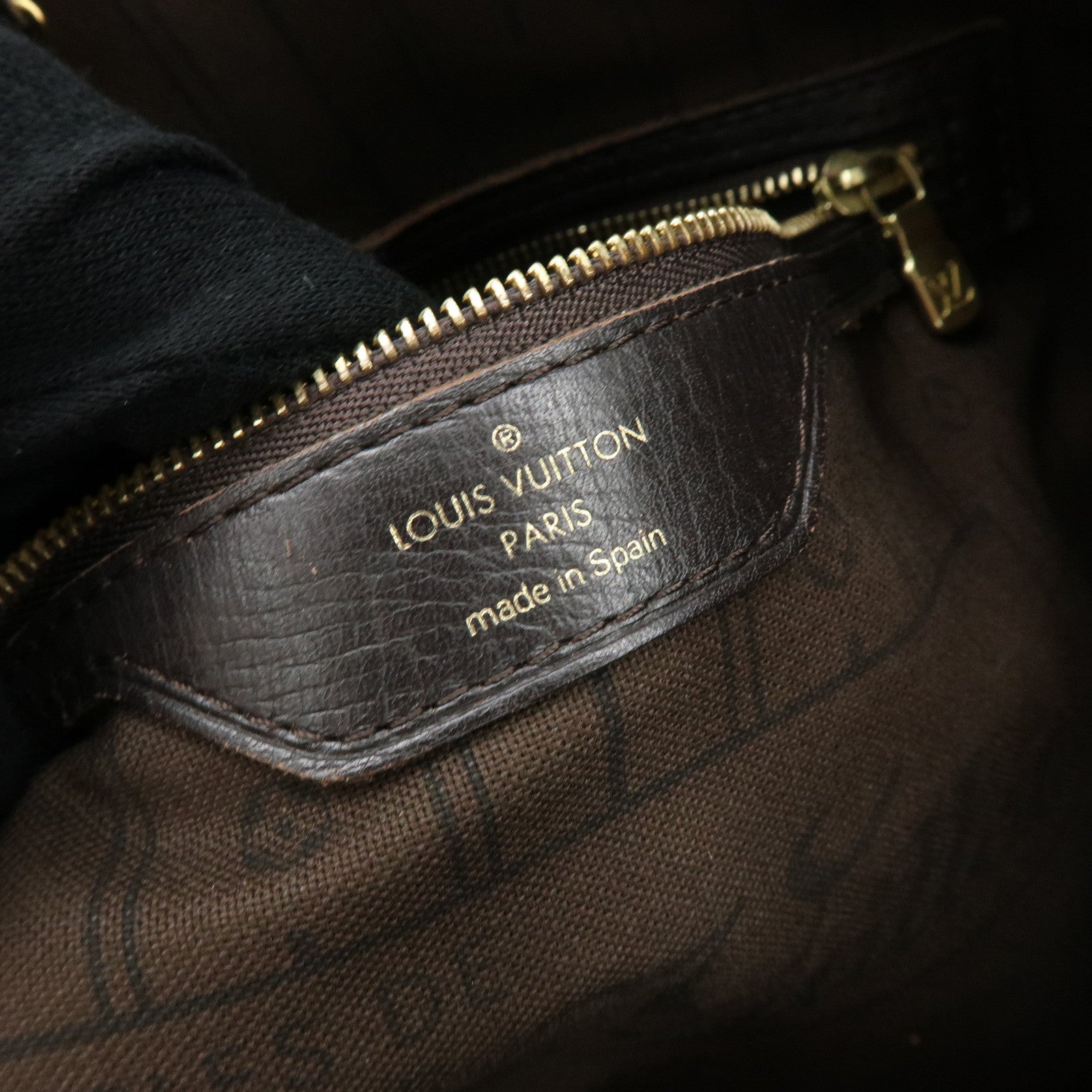 Louis Vuitton Monogram Idylle Neverfull MM Tote Bag Fusain M40513