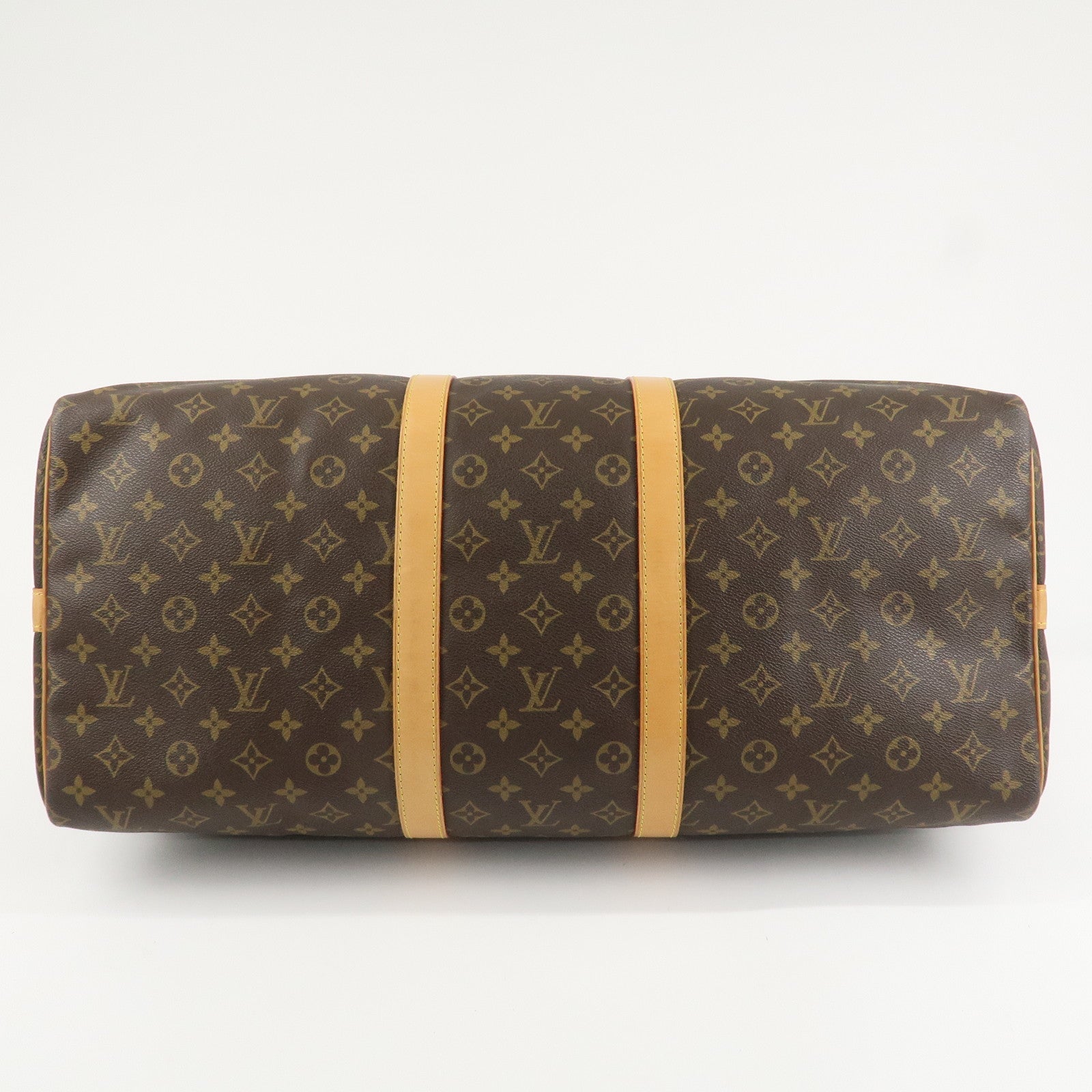 Louis Vuitton Monogram Keep All Bandouliere 55 Boston Bag M41414 Used