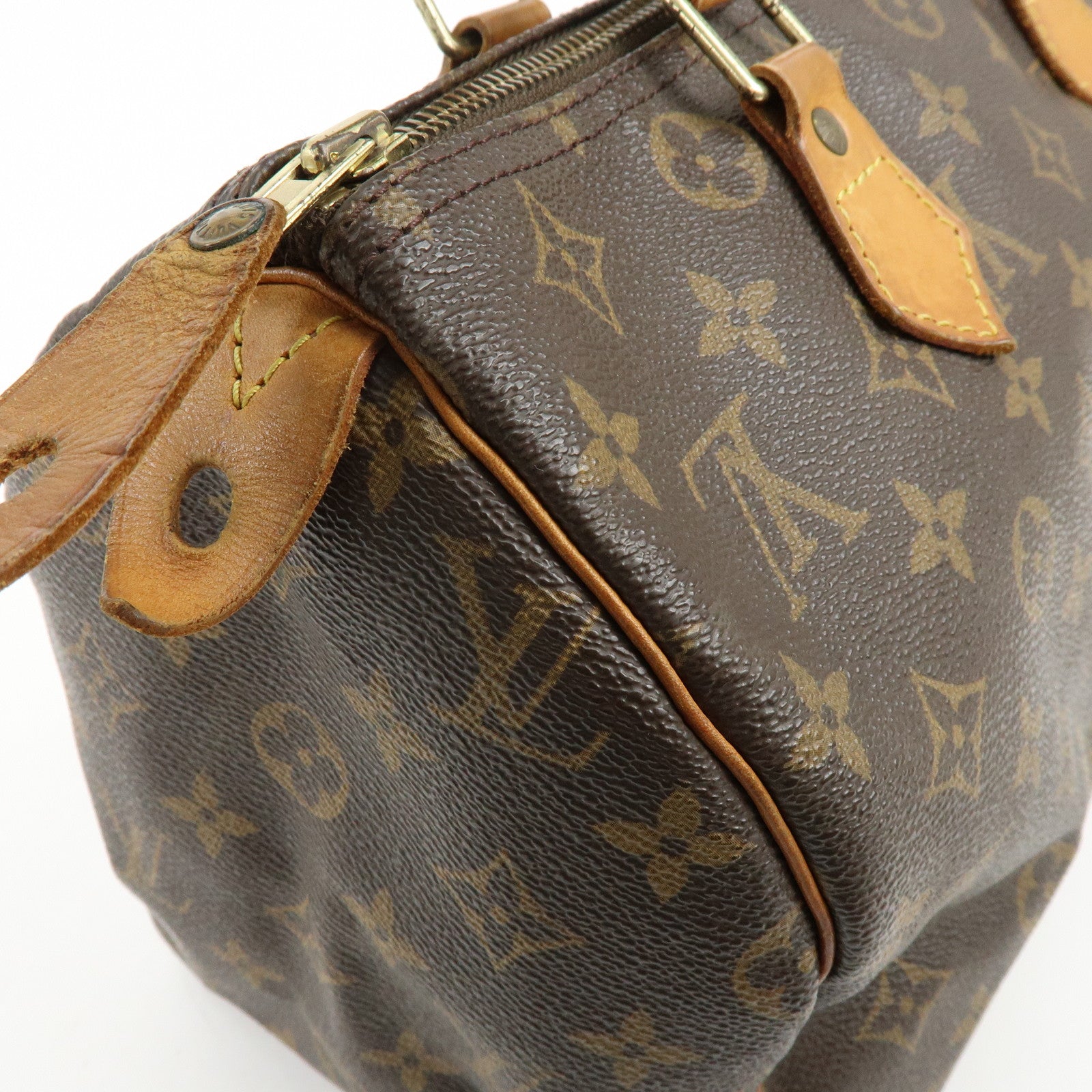 Louis Vuitton Monogram Speedy 30 Boston Bag Hand Bag Brown M41526
