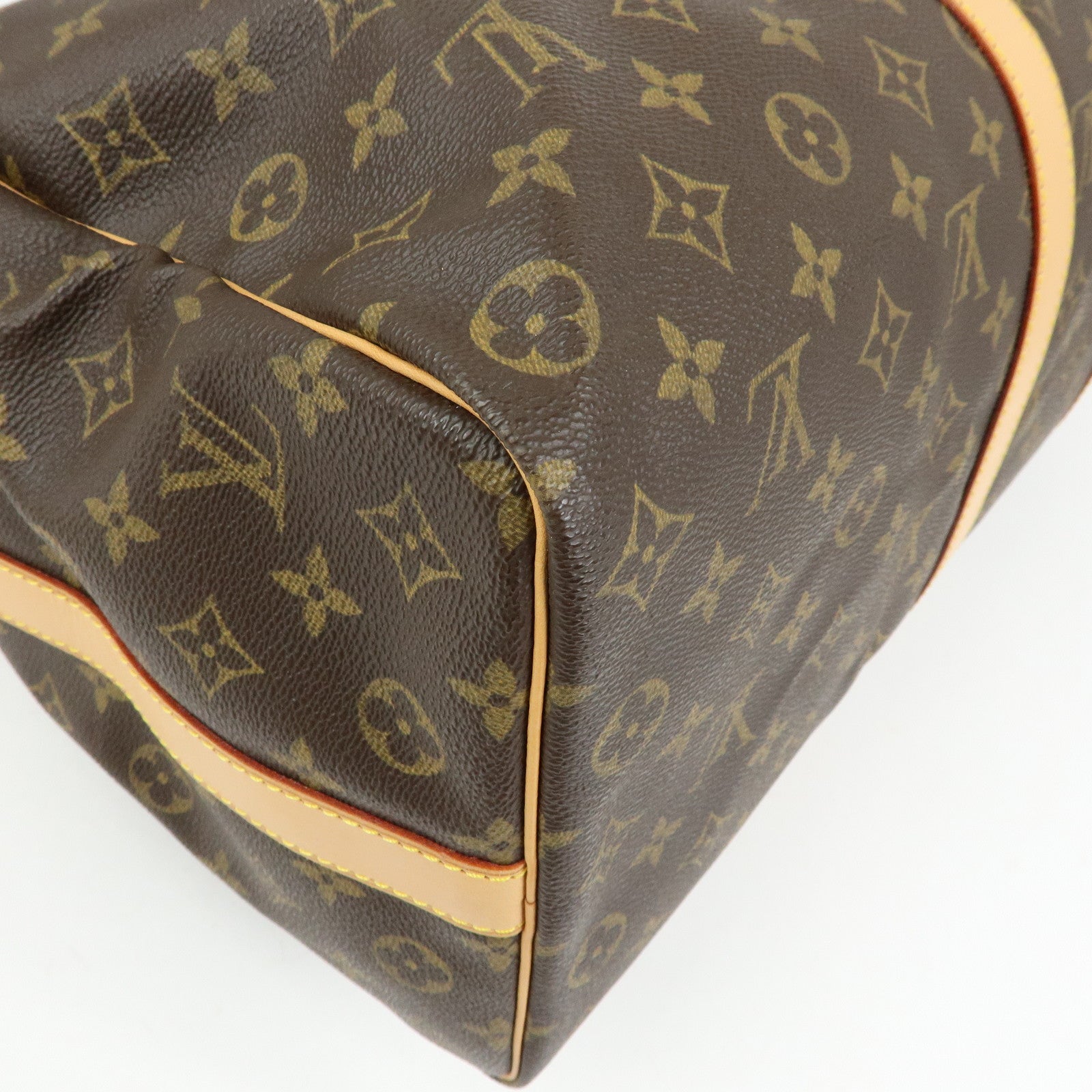 Louis Vuitton Monogram Keep All Bandouliere 50 Boston Bag M41416
