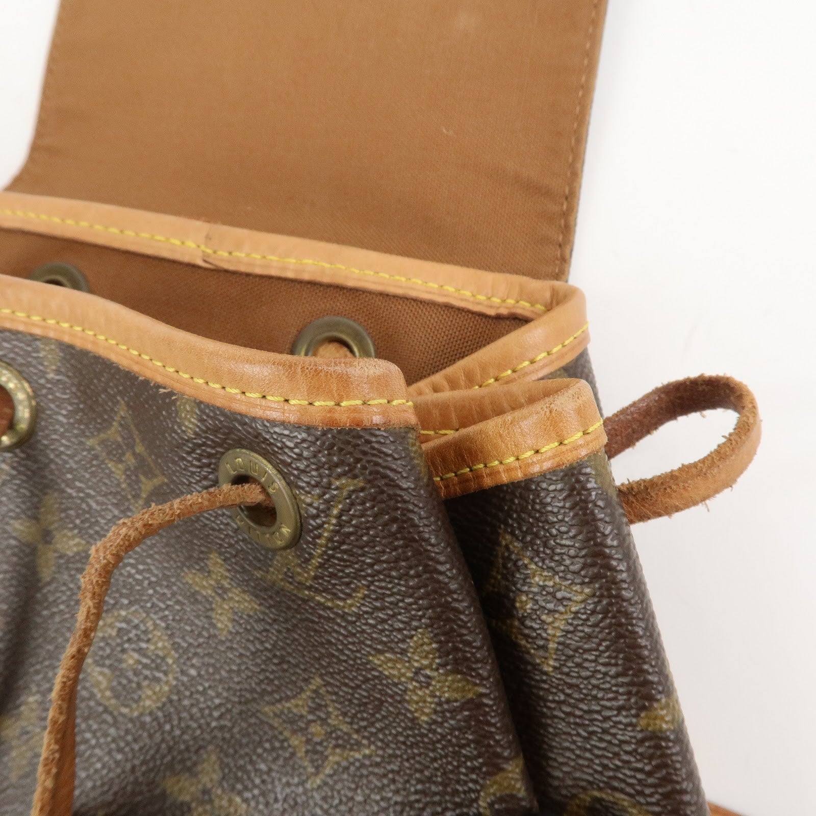 Louis Vuitton Monogram Montsouris MM Backpack Brown M51136