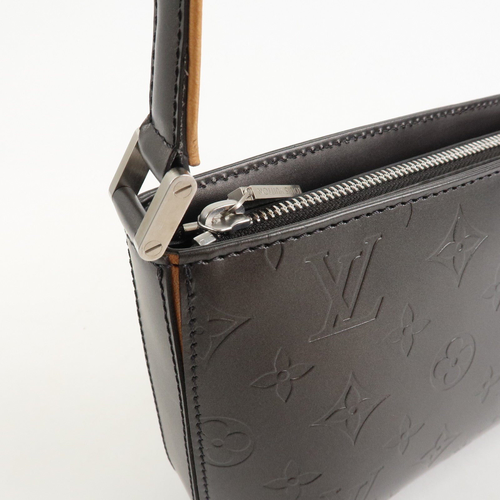Louis Vuitton Monogram Matt Fowler Shoulder Bag Black M55145