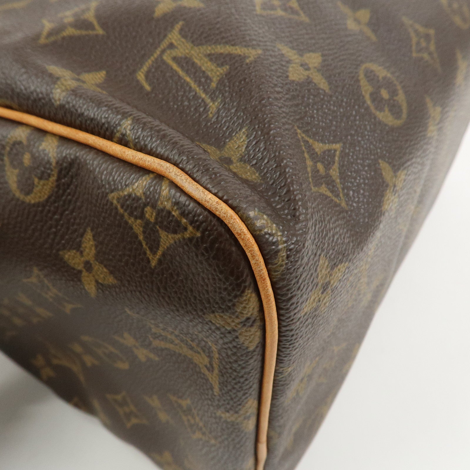 Louis Vuitton Monogram Speedy 30 Boston Bag Hand Bag Brown M41526