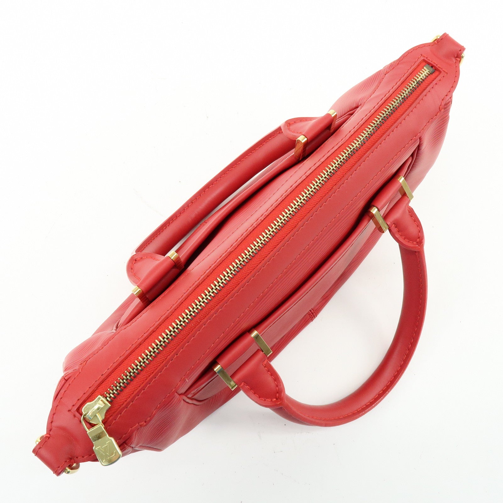 Louis Vuitton Epi Danoura PM Hand Bag Red M5891E