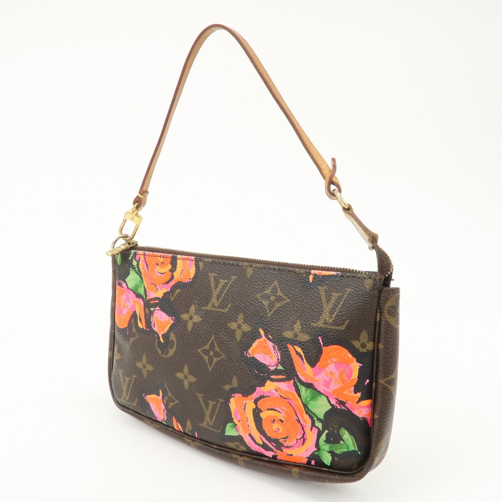 Louis Vuitton Monogram Rose Pochette Accessoires Pouch M48615