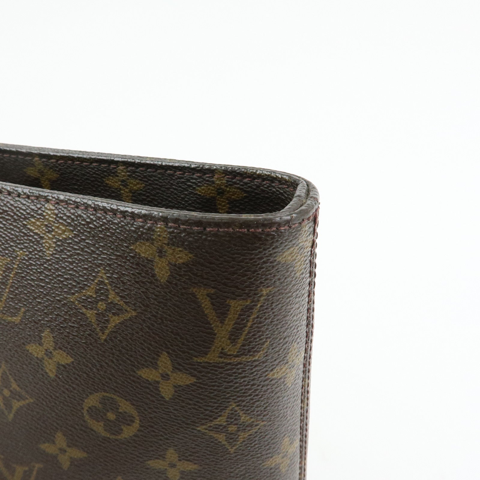 Louis Vuitton Monogram Luco Tote Bag Shoulder Bag Brown M51155