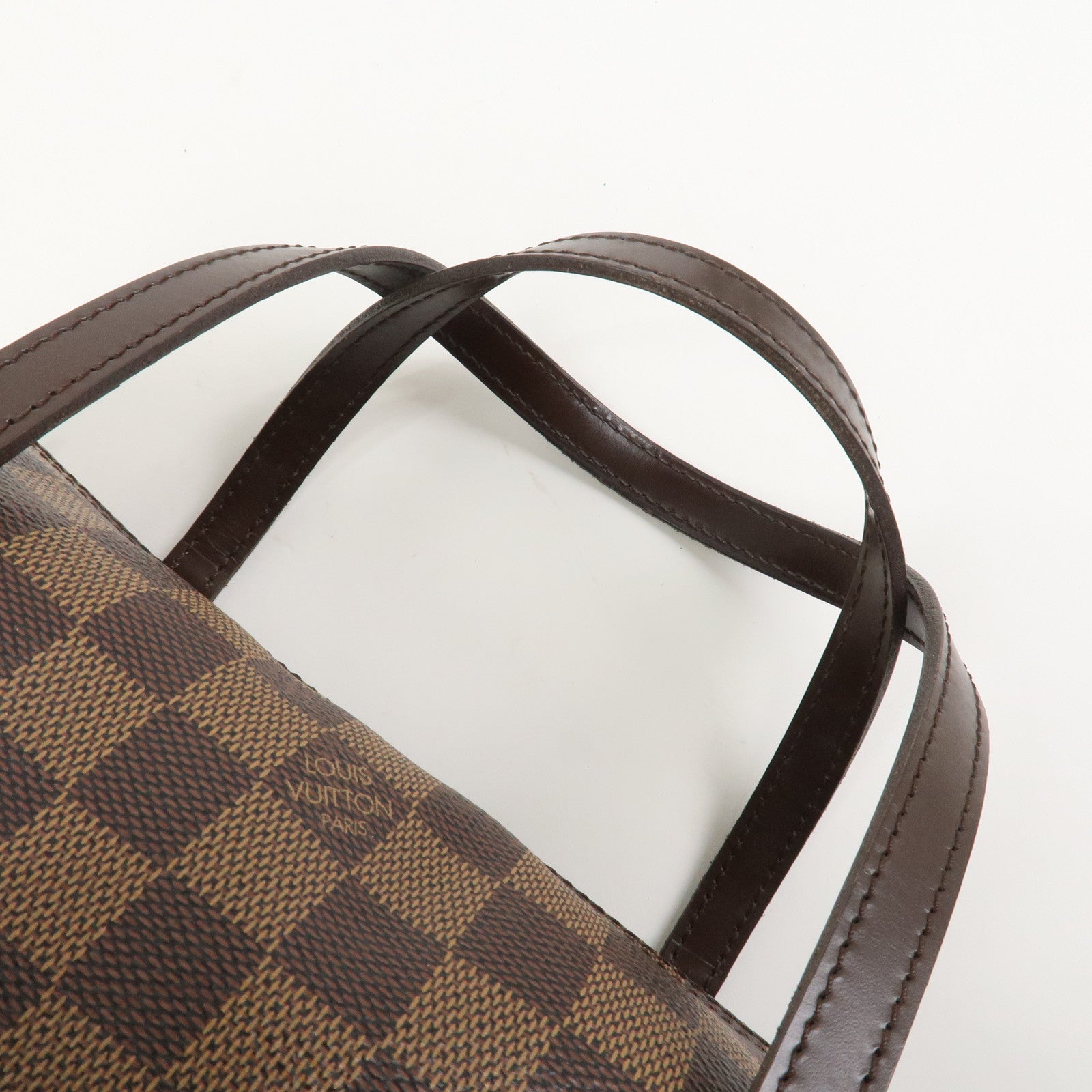 Louis Vuitton Damier Ebene Papillon 26 Hand Bag Brown N51304