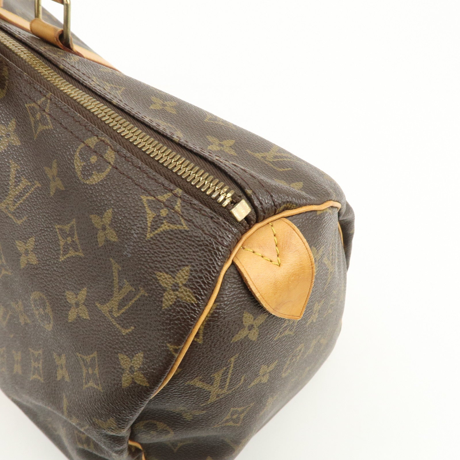 Louis Vuitton Monogram Keep All 45 Boston Bag Brown M41428