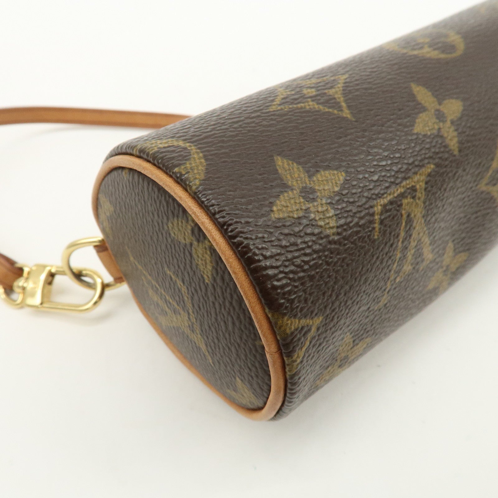 Louis Vuitton Monogram Mini Pouch for Papillon Bag New Style Brown