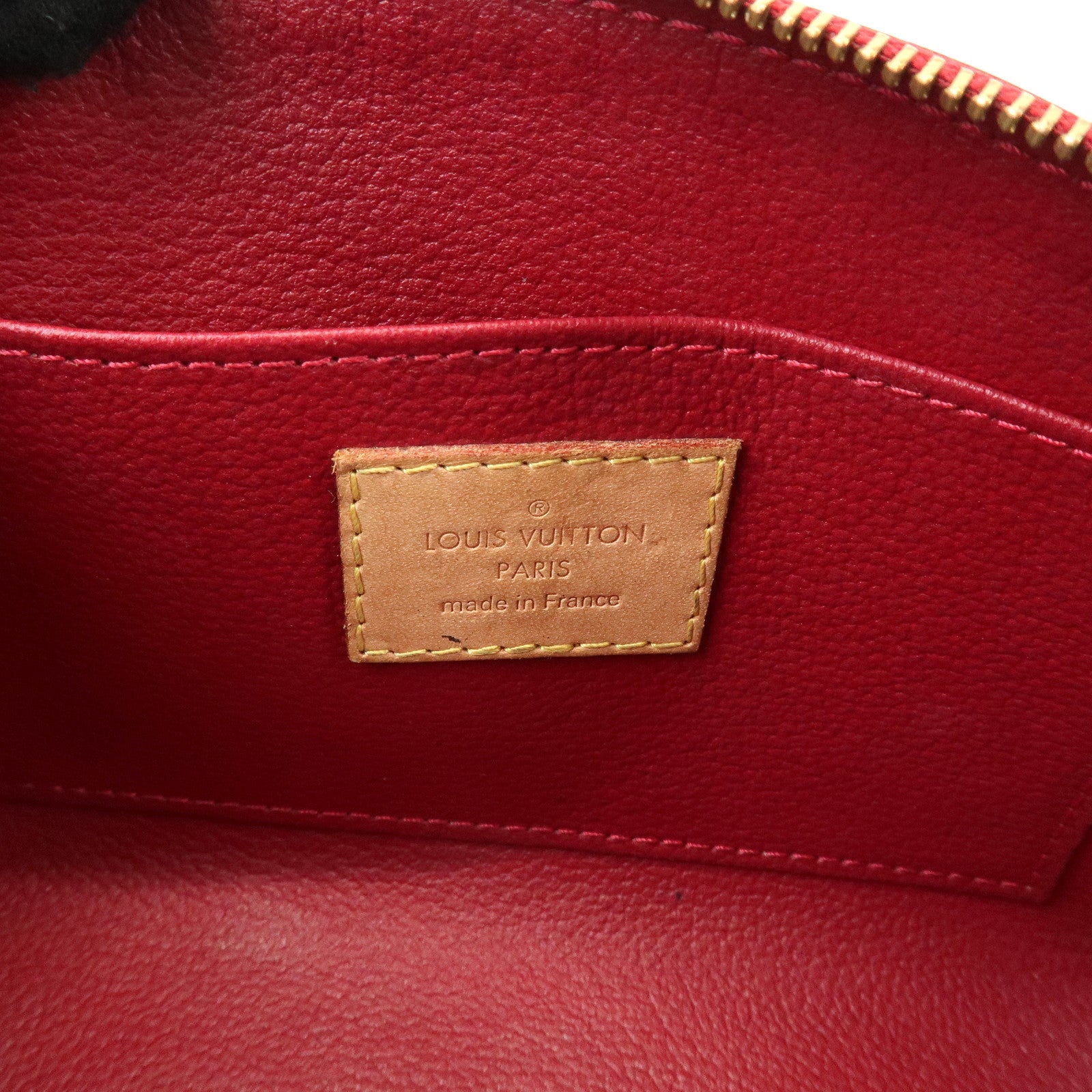 Louis Vuitton Monogram Vernis Pochette Cosmetic PM Pouch M91496