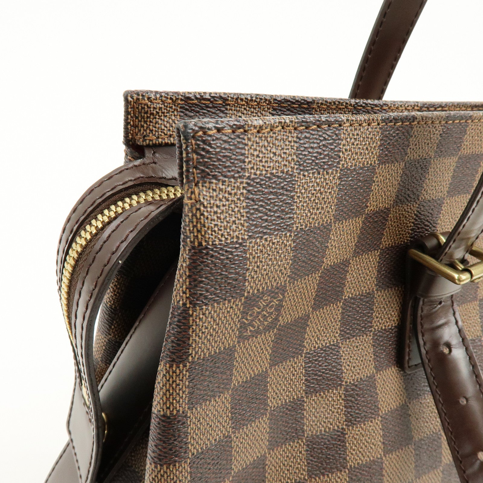 Louis Vuitton Damier Ebene Chelsea Canvas Shoulder Bag N51119