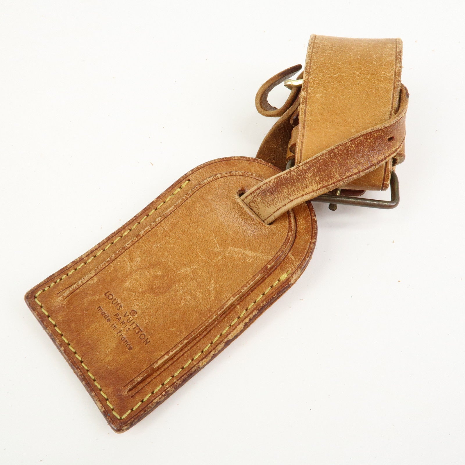 Louis Vuitton Set Of 20 Leather Name Tag & Poignet