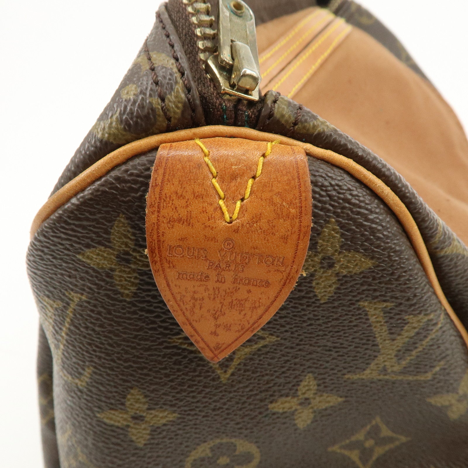 Louis Vuitton Monogram Canvas Speedy 25 Boston Bag Hand Bag M41528