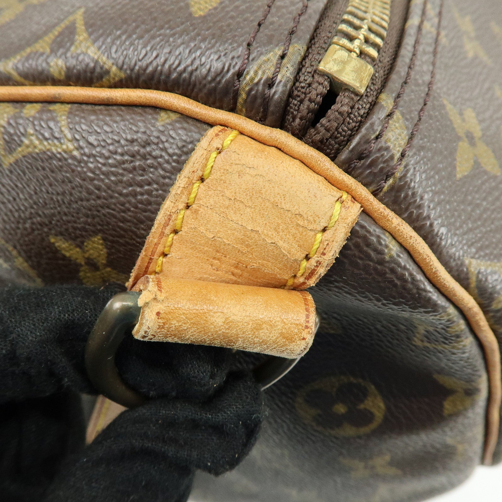 Louis Vuitton Monogram Keep All 55 Bandouliere Boston Bag M56714