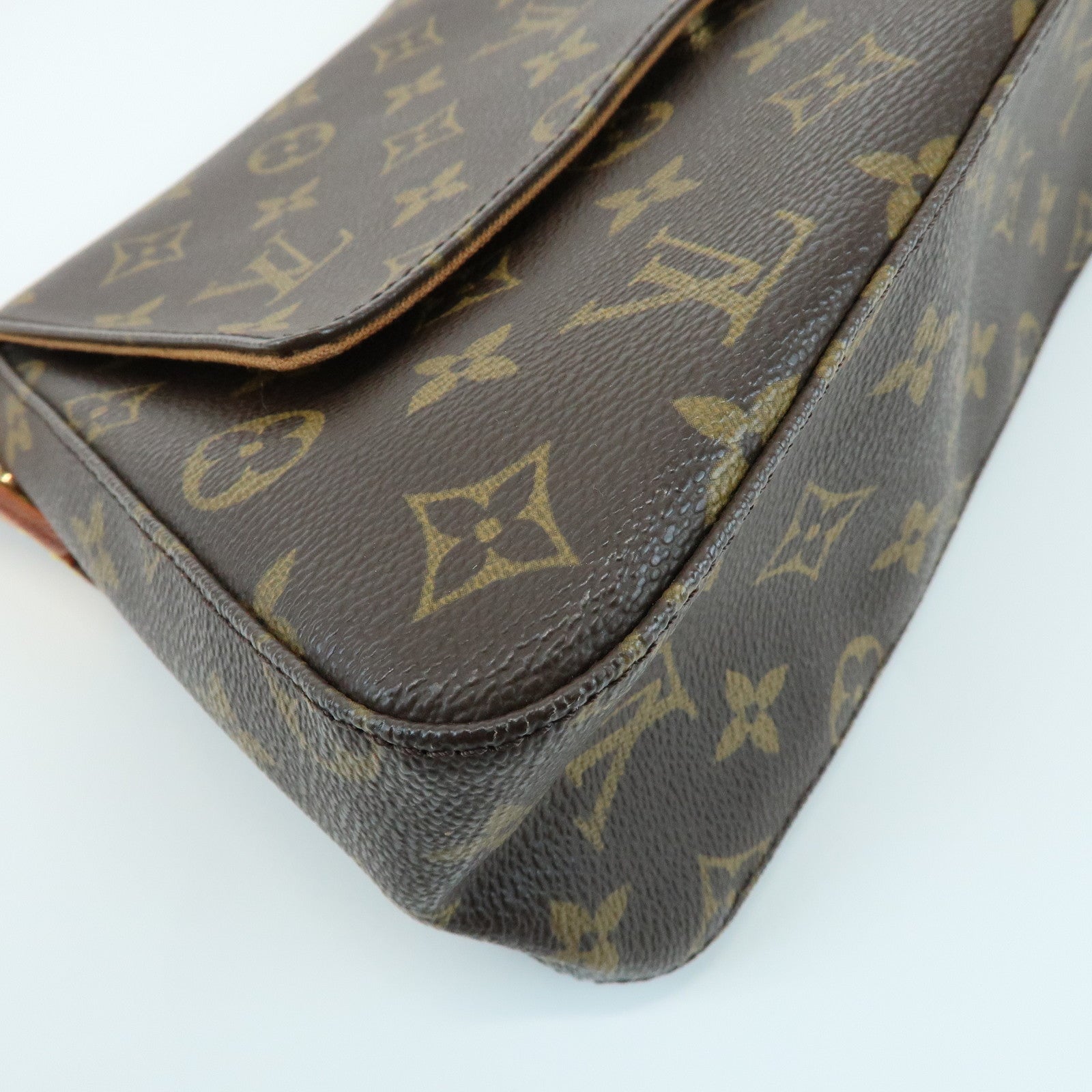 Louis Vuitton Monogram Mini Looping Shoulder Bag Brown M51147