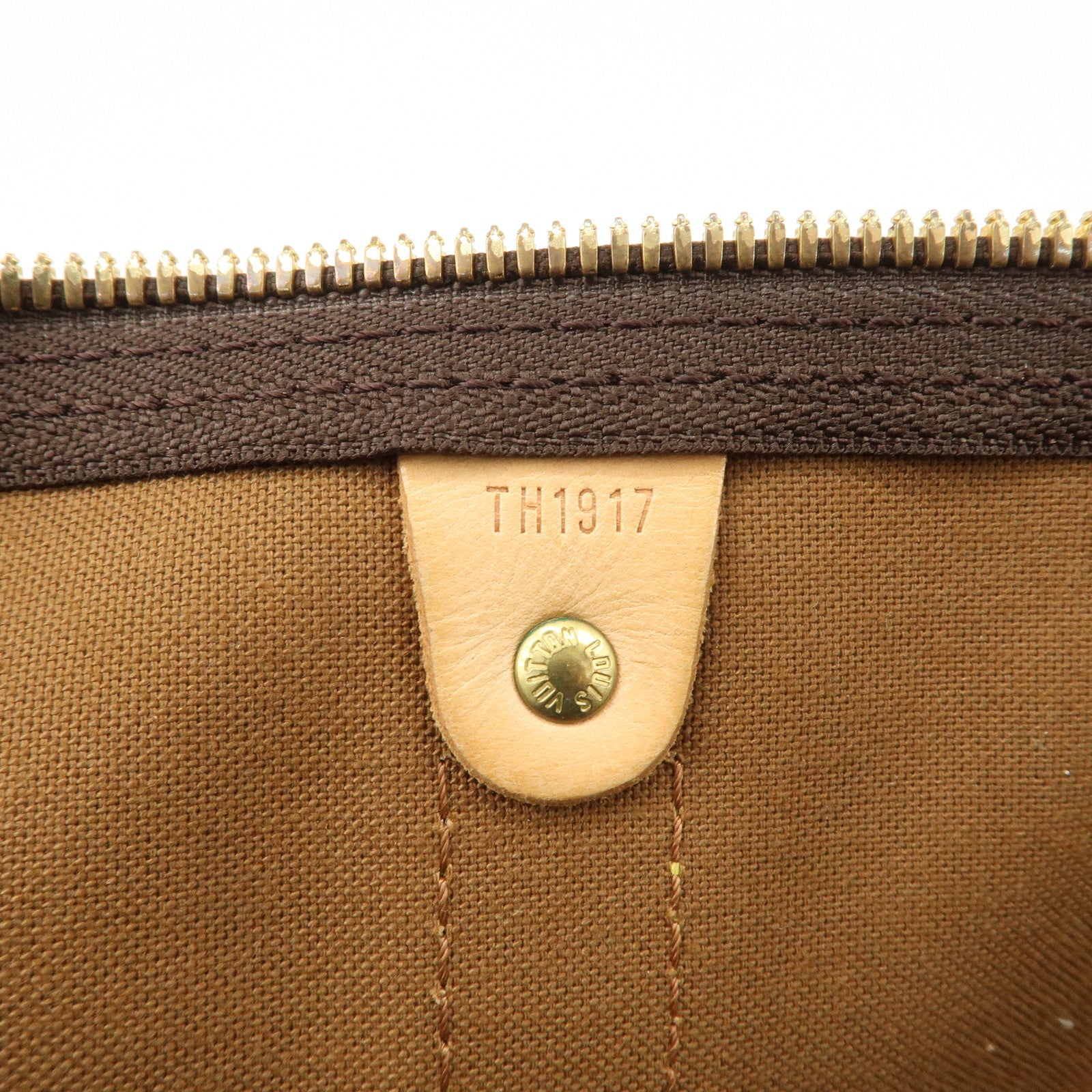 Louis Vuitton Monogram Keep All 50 Bandouliere Boston Bag M41416 Used