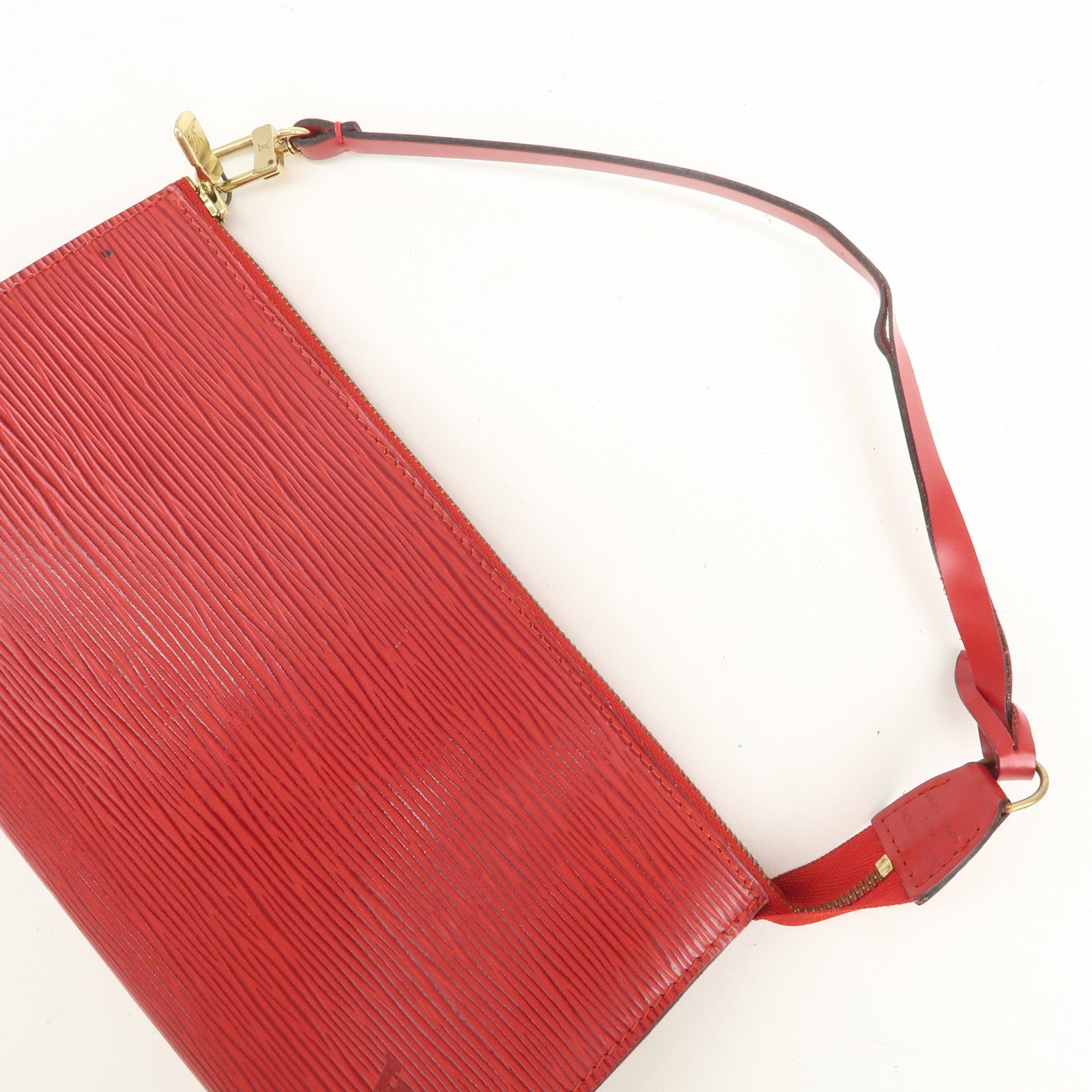 Louis Vuitton Epi Pochette Accessoires Pouch Castilian Red M52947