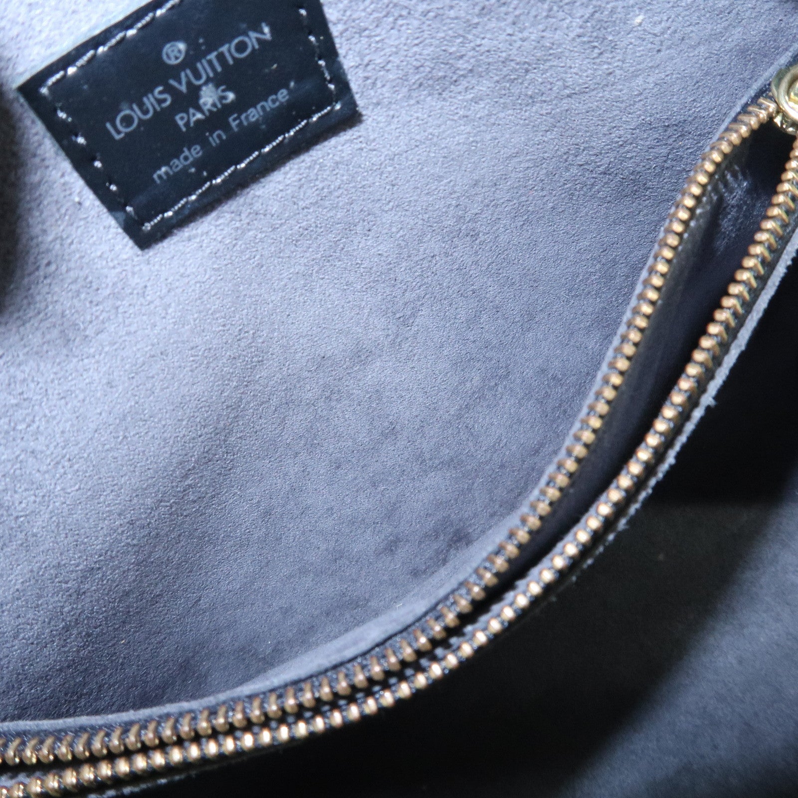 Louis Vuitton Epi Pont Neuf Hand Bag Black Noir M52052