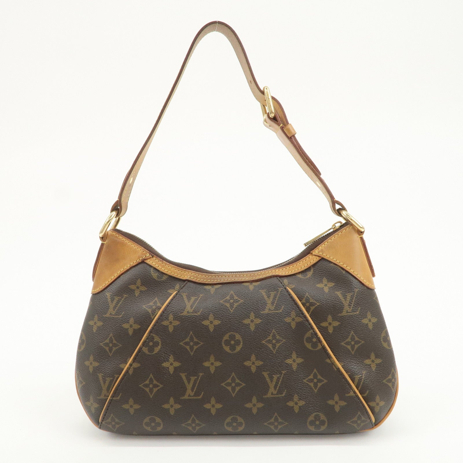 Louis Vuitton Monogram Thames PM Shoulder Bag Brown M56384