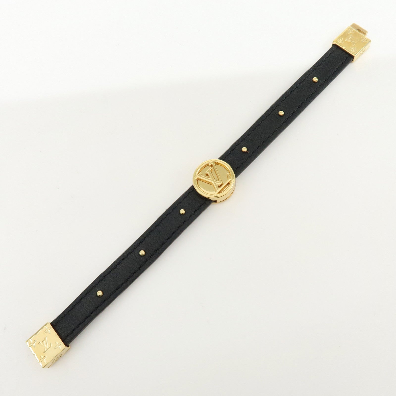 Louis Vuitton Monogram Canvas LV Circle Reversible Bracelet M6173