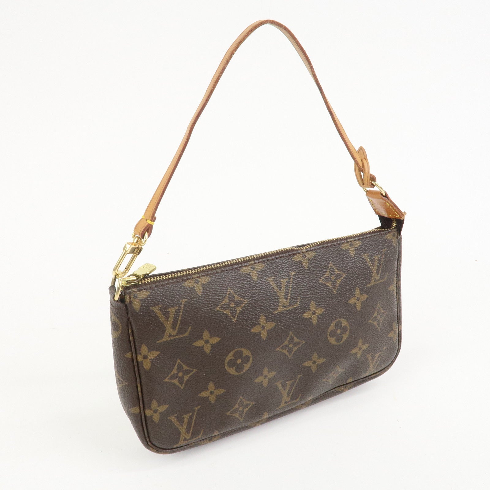 Louis Vuitton Monogram Pochette Accessoires Pouch Hand Bag M51980