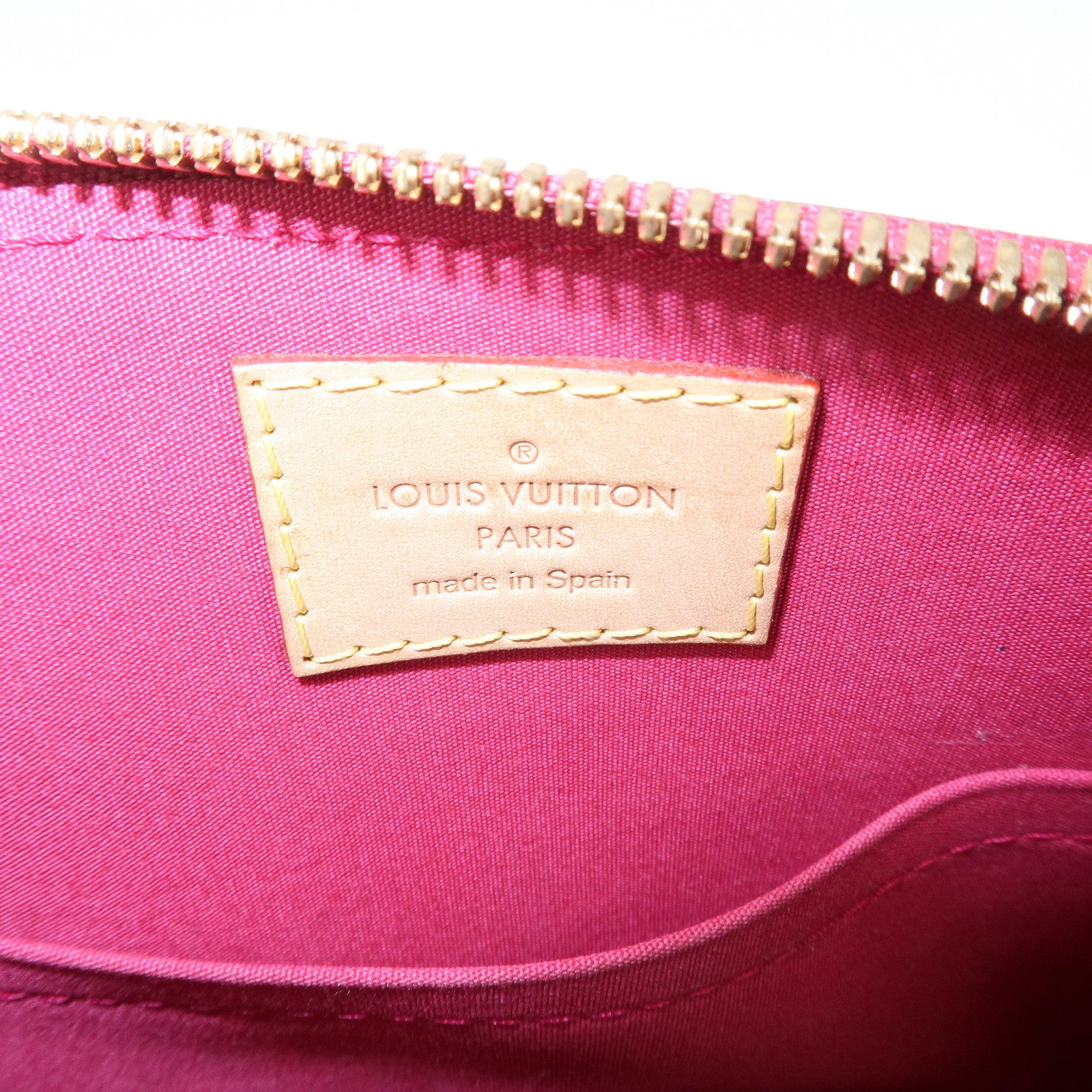 Louis Vuitton Monogram Vernis Alma BB 2Way Bag Hand Bag M91771