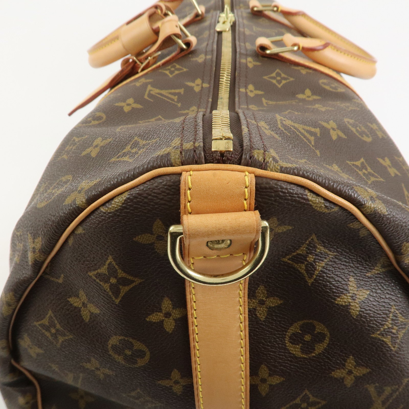 Louis Vuitton Monogram Keep All Bandouliere 60 Boston Bag M41412