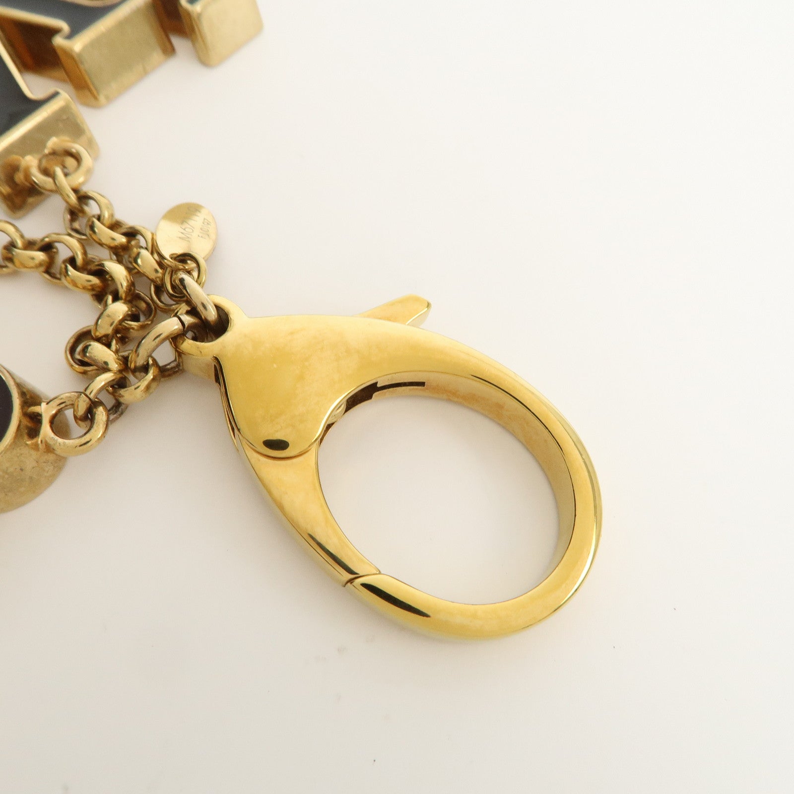 Louis Vuitton Fleur de Monogram Key Chain Bag Charm M67119