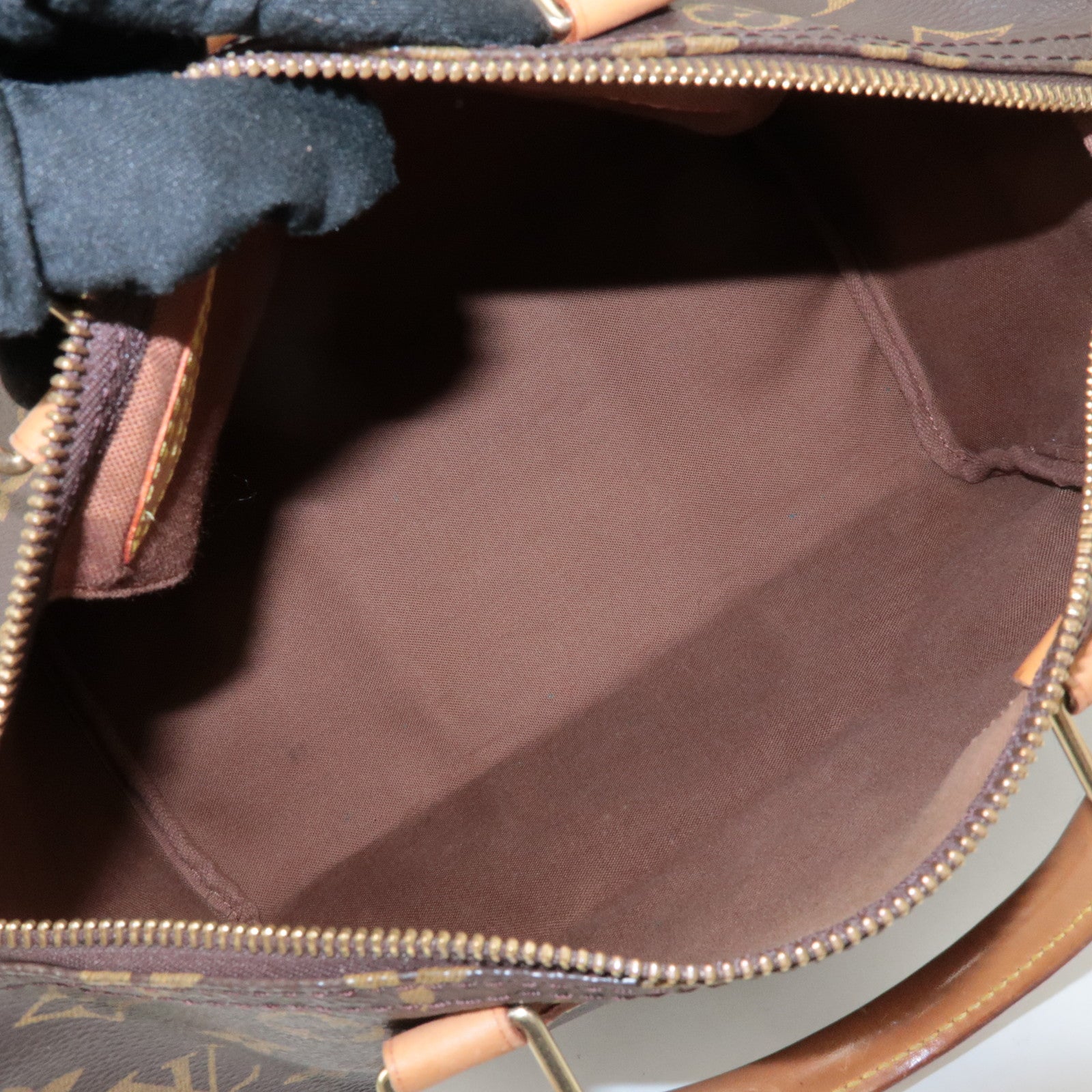 Louis Vuitton Monogram Speedy 30 Hand Bag Boston Bag M41526 Used