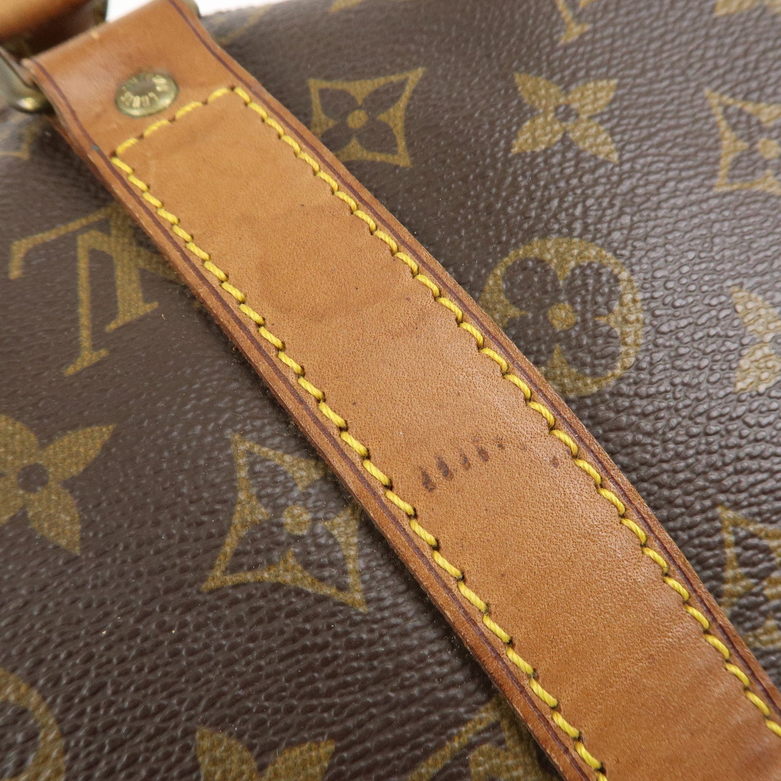 Louis Vuitton Monogram Keep All Bandouliere 45 Boston Bag M41418