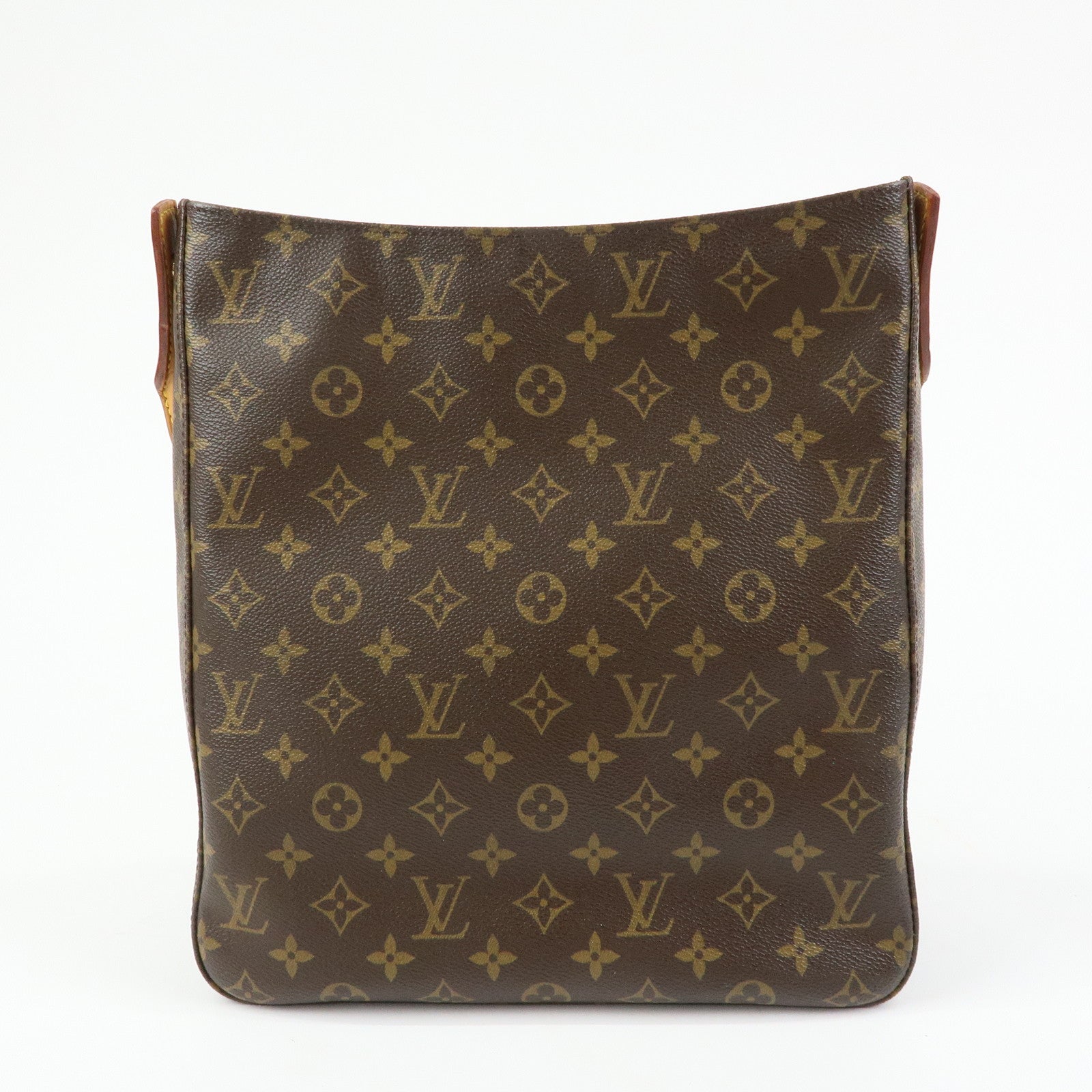 Louis Vuitton Monogram Looping GM Shoulder Bag Brown M51145