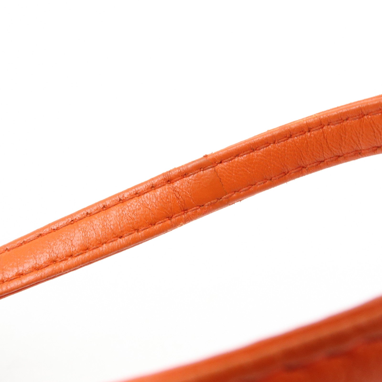 LOEWE Anagram Nappa Leather Mini Shoulder Crossbody Bag Orange