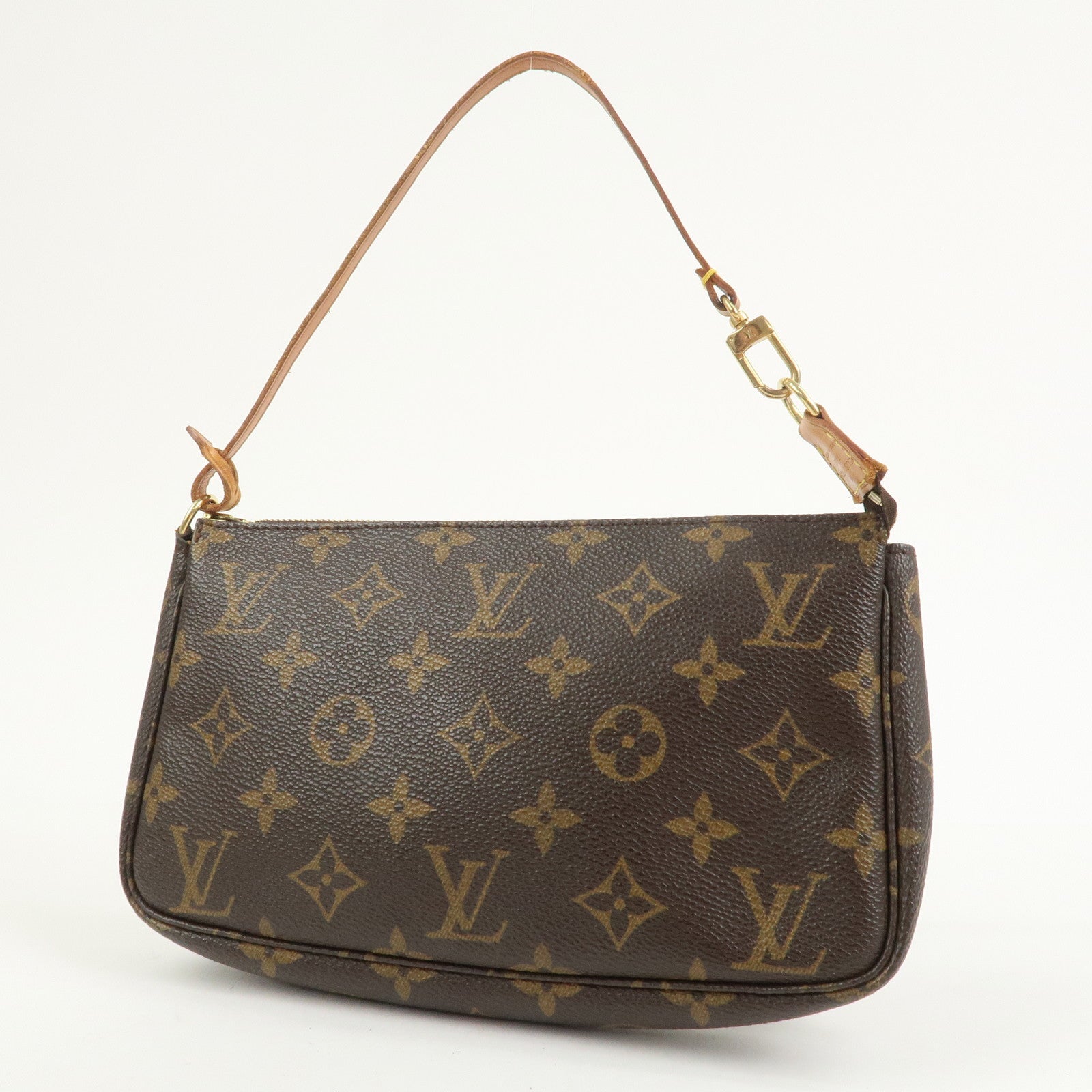 Louis Vuitton Monogram Pochette Accessoires Pouch Hand Bag M51980
