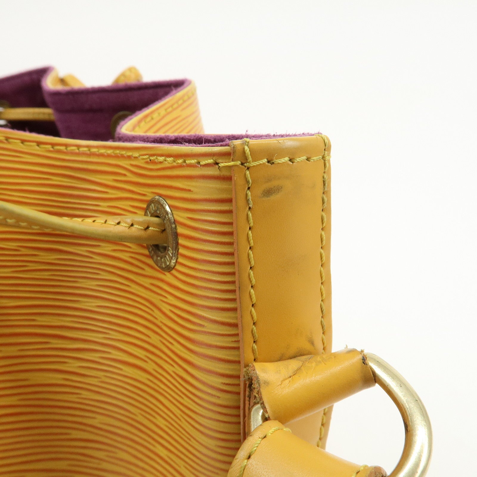 Louis Vuitton Epi Petit Noe Shoulder Bag Tassili Yellow M44109