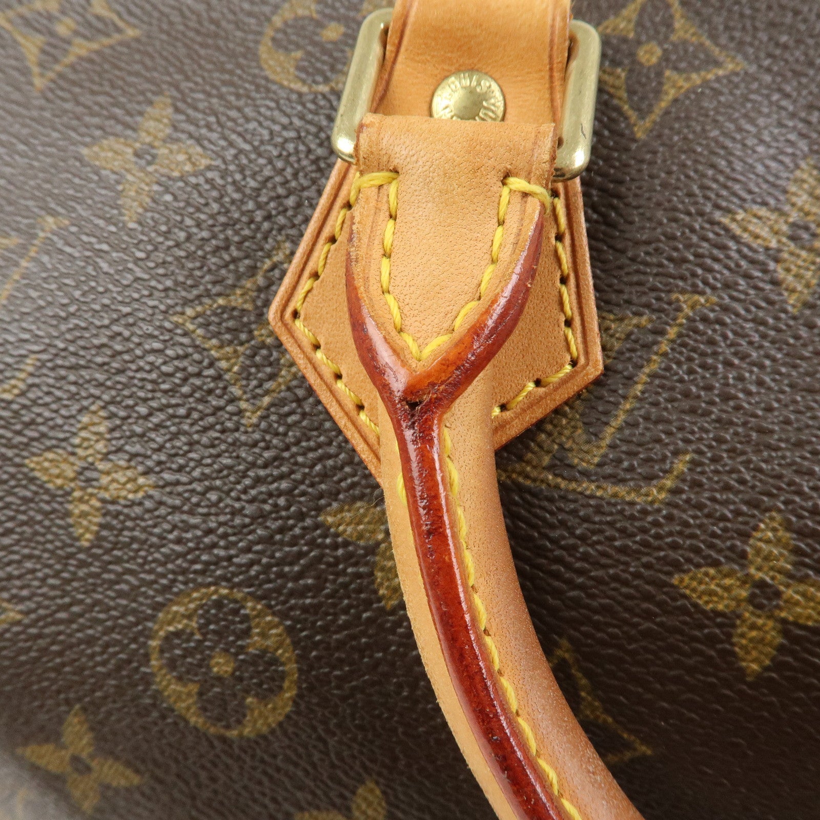 Louis Vuitton Monogram Speedy 30 Boston Bag Hand Bag Brown M41526